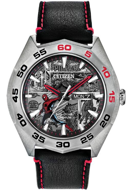 replica Citizen Marvel Spider-Man Limited Edition AW0061-01W watches